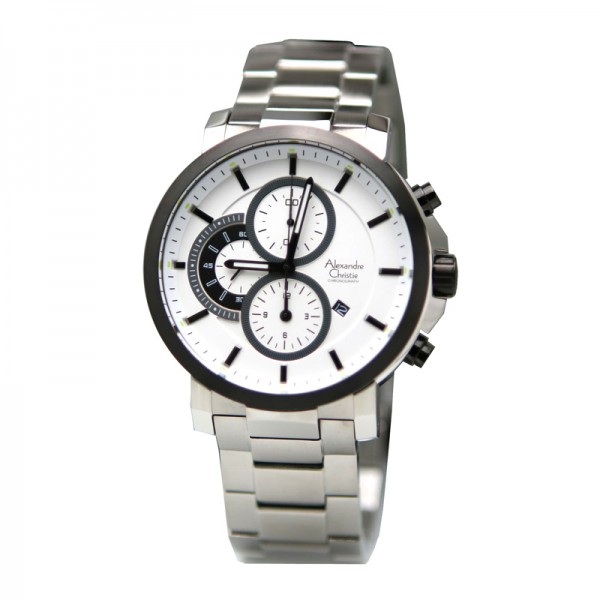 Alexandre Christie AC 6350 Silver White MCBTBSL