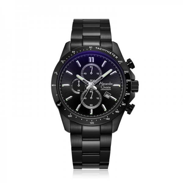 Alexandre Christie AC 6630 Full Black MCBIPBA