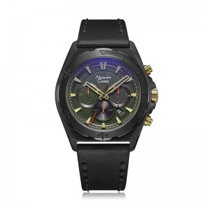 Alexandre Christie AC 6664 Black Gold MCLGBGN