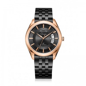 Alexandre Christie AC 8674 Rosegold Black Man MDBBRBA