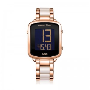 Alexandre Christie AC 9381 Rosegold White Steel LHBRGBASL