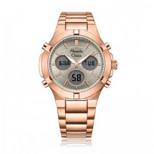 Alexandre Christie AC 9400 Rosegold Light Grey Steel LHBRGLG