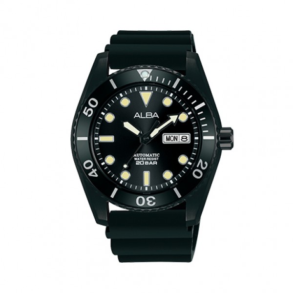 Alba AL4297 AL4297X1 Full Black Rubber Automatic