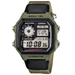 CASIO AE-1200WHB-3BVDF ARMY
