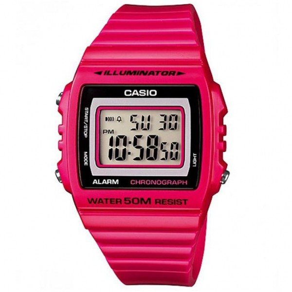 CASIO W-215H-4AVDF PINK