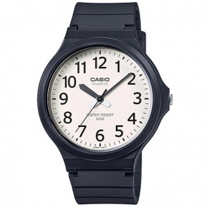 CASIO MW-240-7BVDF BLACK WHITE