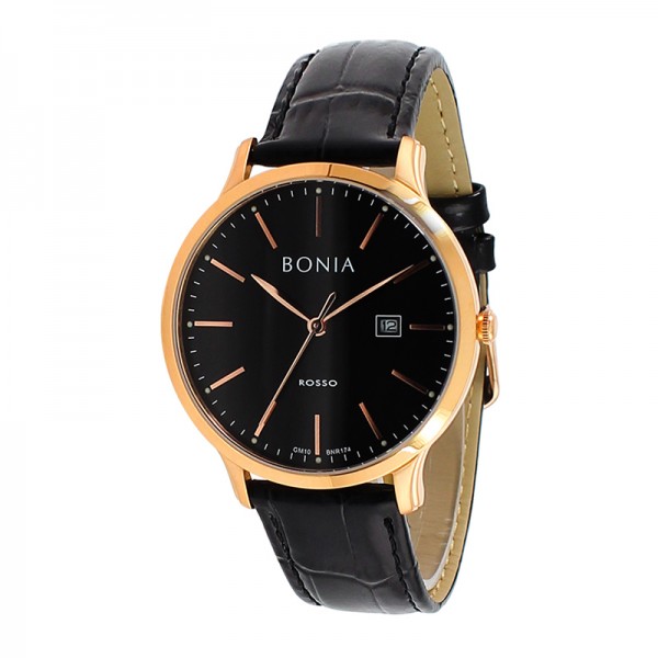 Bonia BR174-1532 Rosegold Black Man