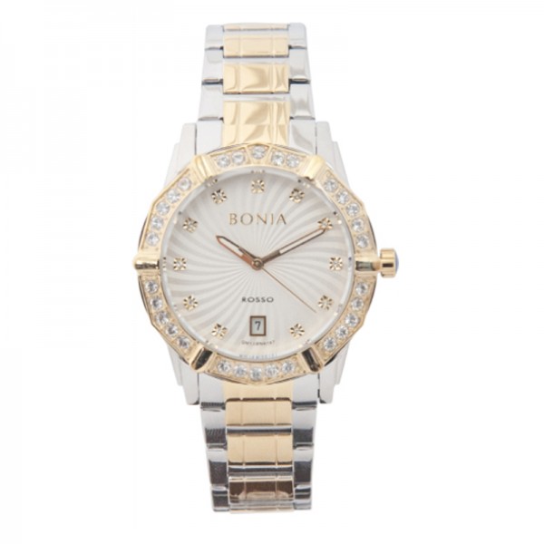 Bonia BR187-2117S Silver Gold White