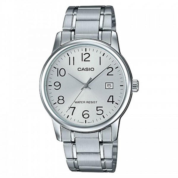 Casio MTP-V002D-7BUDF Silver White Man