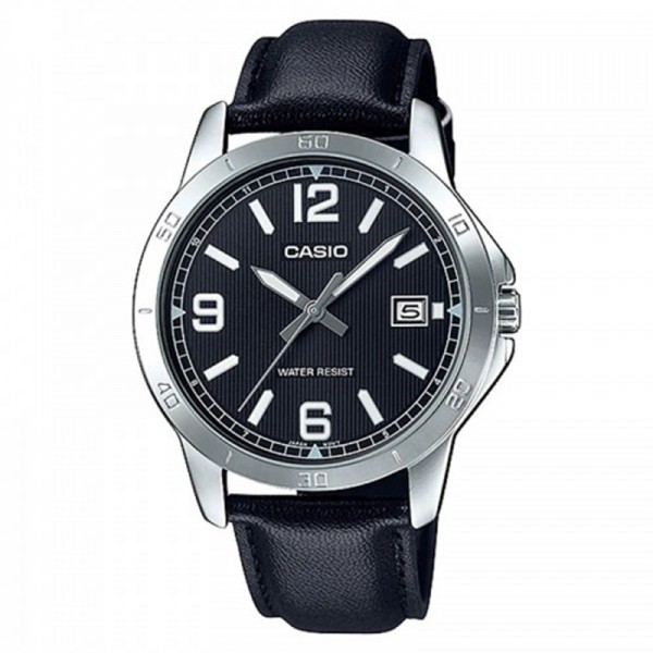 Casio MTP-V004L-1BUDF Silver Black