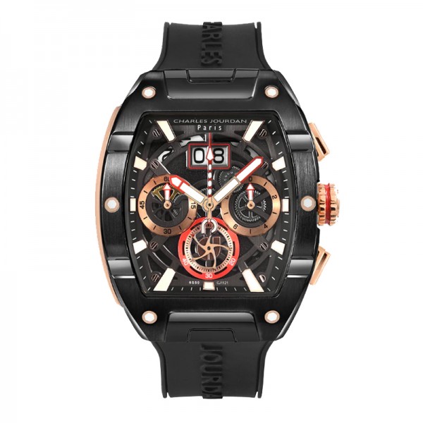 Charles Jourdan CJ1121-1032C Black Rosegold Ultra