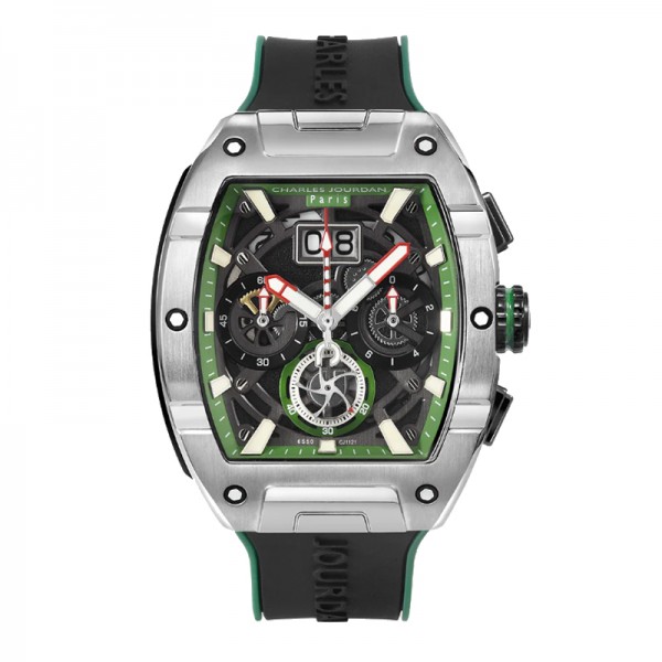 Charles Jourdan CJ1121-1792C Silver Green Ultra