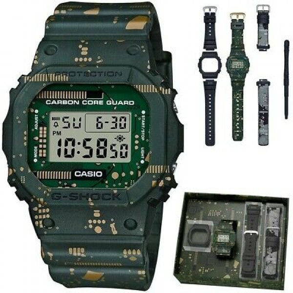 CASIO G SHOCK DWE-5600CC-3DR CARBON CORE GUARD ARMY