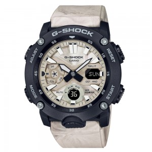 CASIO G SHOCK GA-2000WM-1ADR BLACK WHITE Vintage
