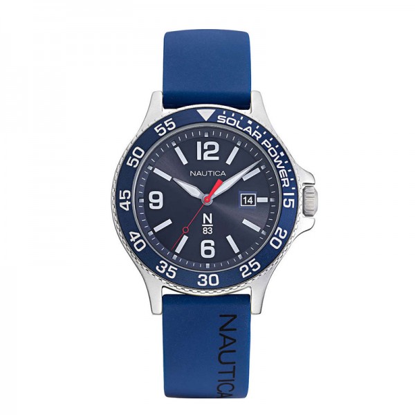 Nautica NAPCBS022 Blue Rubber Strap