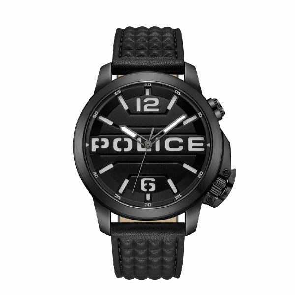 Police PEWJD0021701 Black Leather