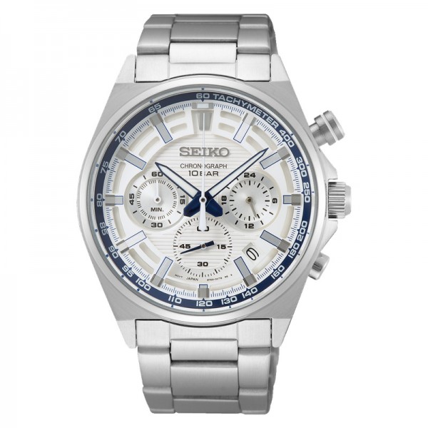 Seiko SSB395P1 SSB395 Silver White Limited Edition