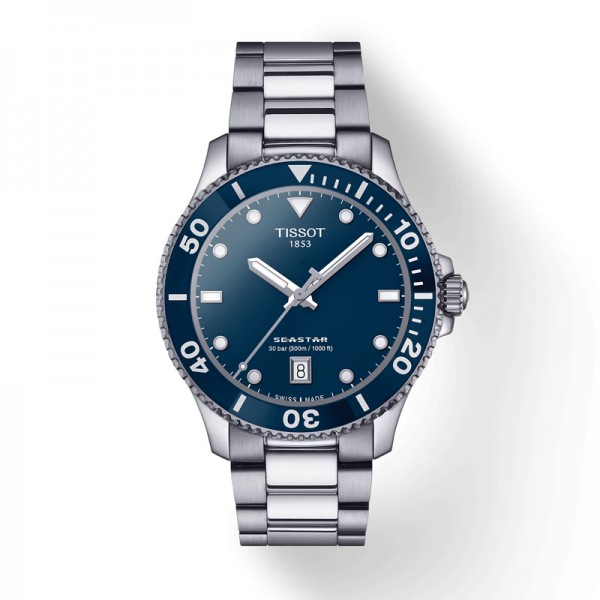 Tissot Seastar T120.410.11.041.00 Silver Blue