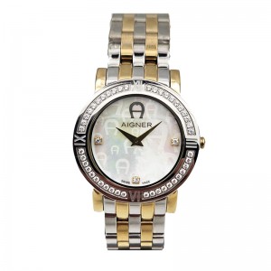 Aigner A32162 Silver Gold White