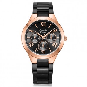 Alexandre Christie AC 2829 Rosegold Black BFBBRBA