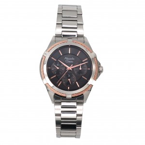 Alexandre Christie AC 2841 Silver Black BFBSSBARG