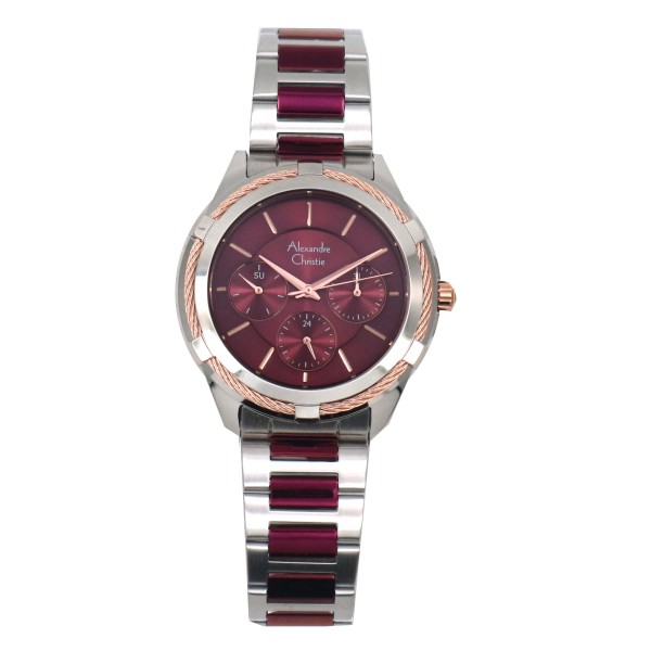 Alexandre Christie AC 2841 Silver Red BFBTDRE