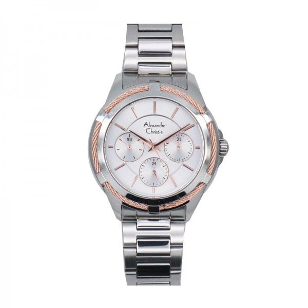 Alexandre Christie AC 2841 Silver White BFBSSSLRG