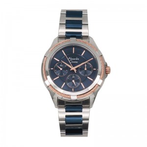 Alexandre Christie AC 2841 Silver Blue BFBTUBU