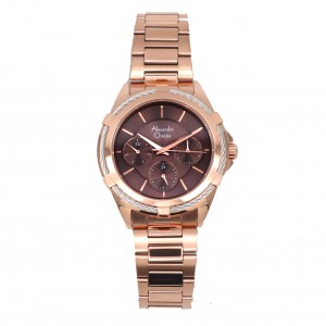 Alexandre Christie AC 2841 Rosegold Brown BFBRGBO