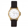 Alexandre Christie AC 1008 Gold White Leather Man MDLGPSLTI