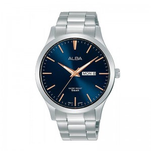 Alba AJ6129X1 Silver Blue Man