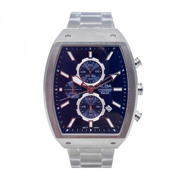 Alba AM3993X1 Steel Chronograph