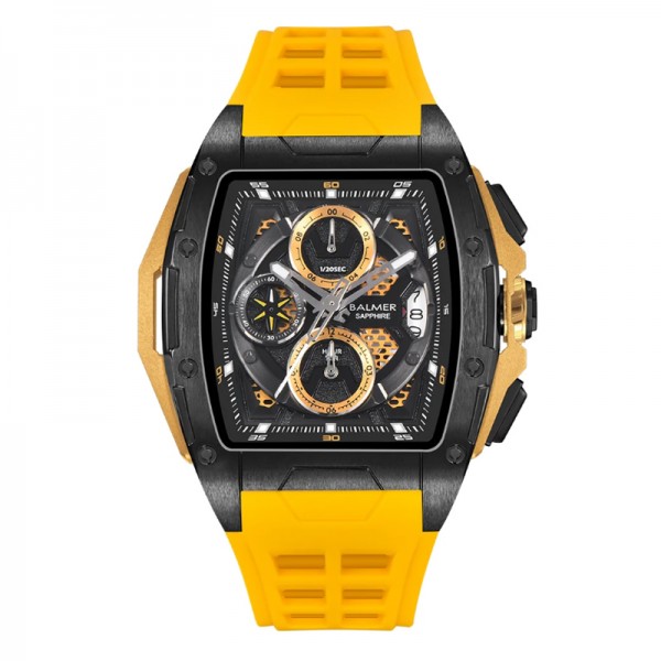 Balmer B-8817MCT-BK-2 Black Yellow Rubber