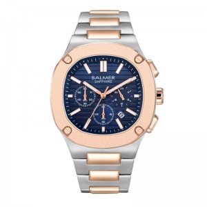 Balmer B-8823MC-RTT-5 Silver Gold Blue Steel