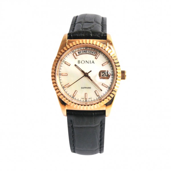 Bonia B10315-3552 Rosegold White Lady