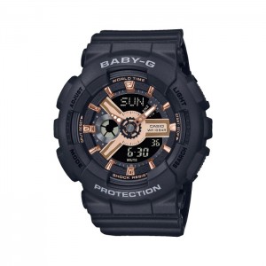 Casio Baby-G BA-110XRG-1ADR Black Rosegold