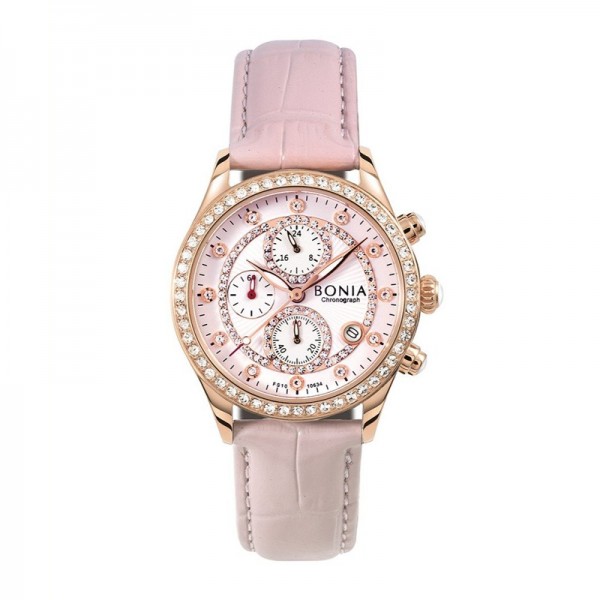 Bonia BNB10634-2577S Pink Strap