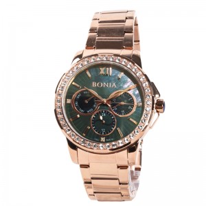 Bonia BR190-2533S Rosegold Grey Lady