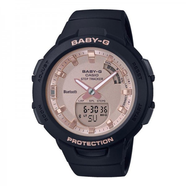 Casio Baby-G BSA-B100MF-1ADR Black Pink