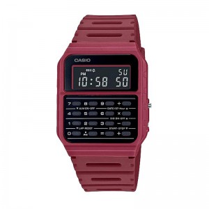 Casio CA-53WF-4BDF Red Calculator