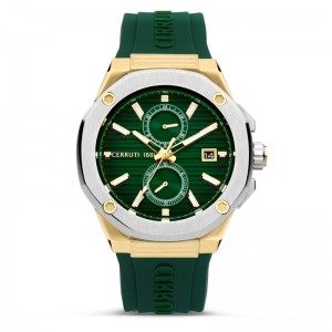 Cerruti 1881 CIWGQ0006903 Razzuolo Gold Green Rubber