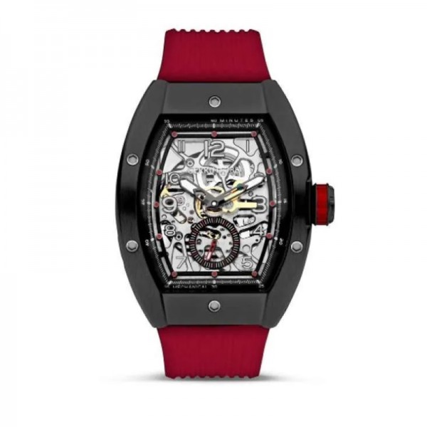 Cerruti 1881 CIWGR0012303 Black Red Rubber Automatic