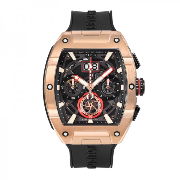 Charles Jourdan CJ1121-1732C Rosegold Black Ultra