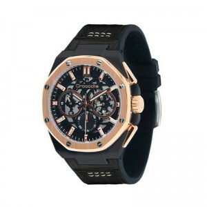 Crocodile CM-033G24B Rosegold Grey Black Rubber Crocodile CM-033G24B Rosegold Grey Black Rubber