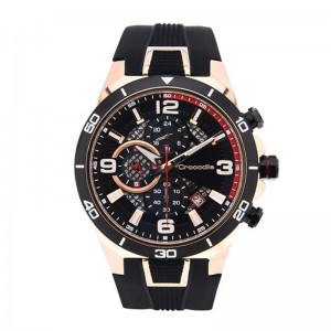 Crocodile CM-034C34D Rosegold Black