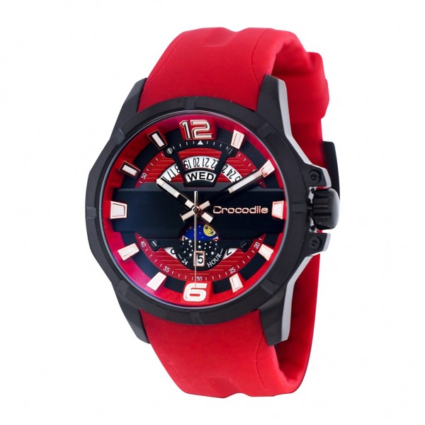 Crocodile CM-035B34J Black Red