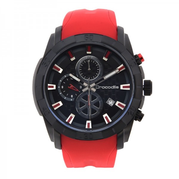 Crocodile CM-036B34J Black Red