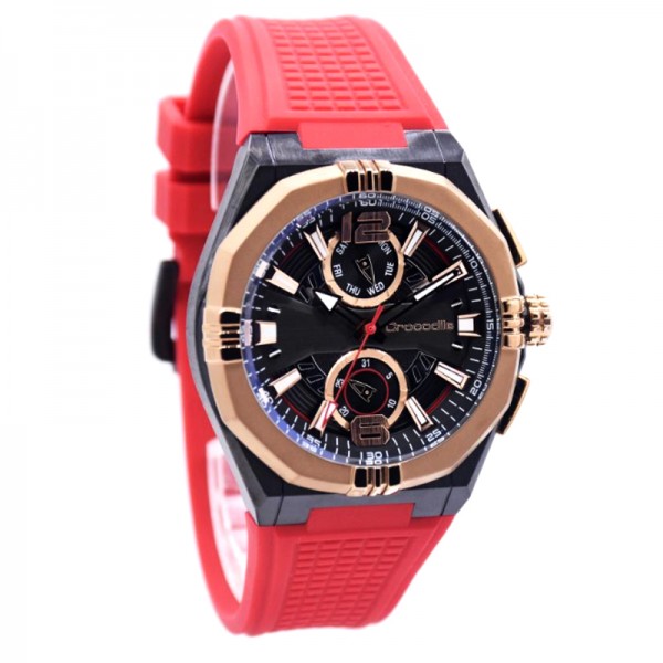 Crocodile CM-043D34J Black Red