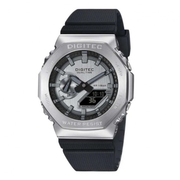 Digitec DAS-2119T-SS-1W Silver Black Rubber