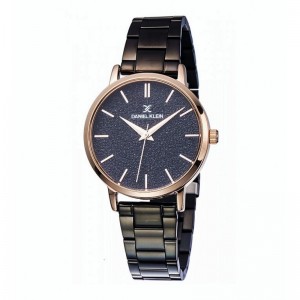 Daniel Klein DK11800-6 Rosegold Black